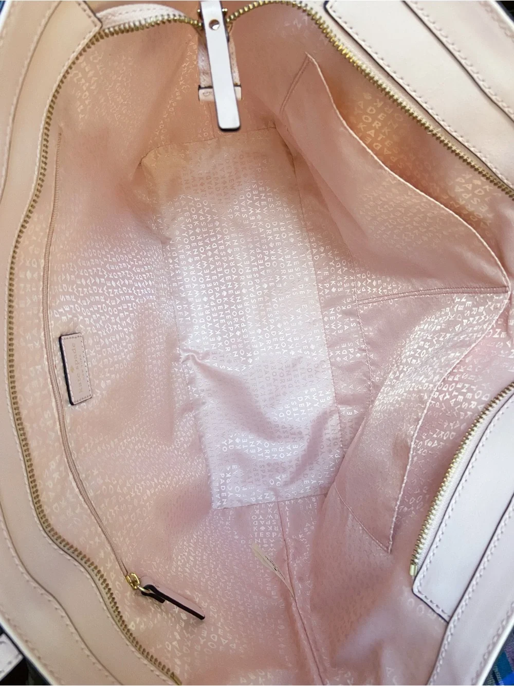 Kate Spade Sawyer Street Tori Zip Top Large Tote Bag Slipper Pink Balletcore